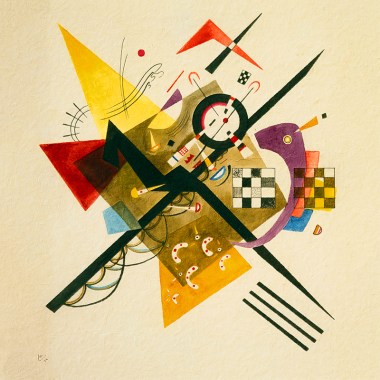 Study for Auf Weiss - Kandinsky